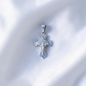 DIJE PLATA DIAMANTADO CRISTO