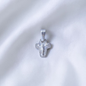 DIJE PLATA DIAMANTADO CRISTO