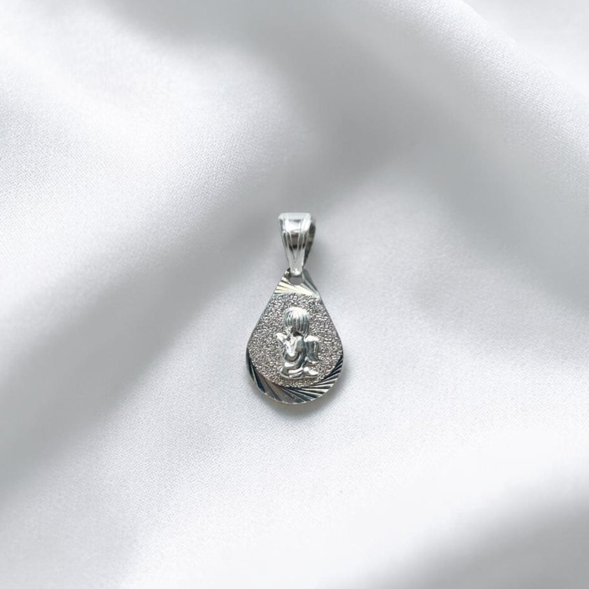 DIJE PLATA DIAMANTADO ANGEL