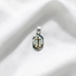 DIJE ORO PLATA DIAMANTADO ANCLA