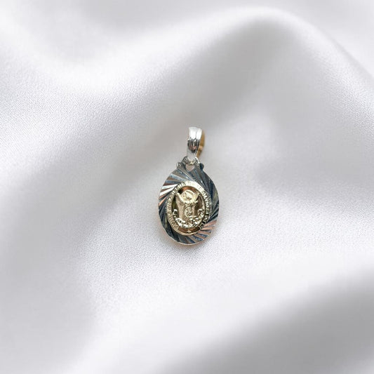 DIJE ORO PLATA DIAMANTADO DIVINO NIÑO