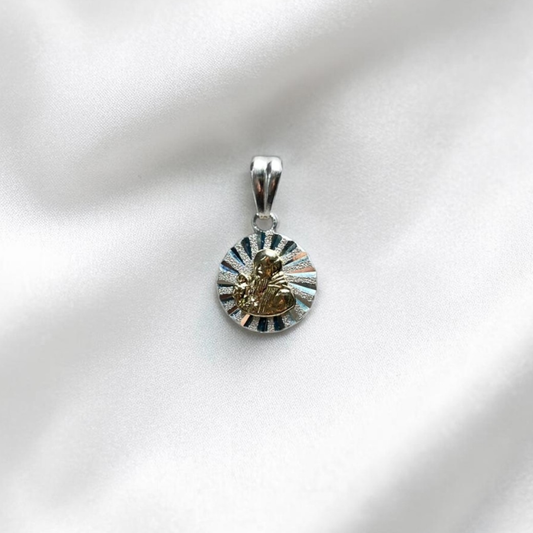 DIJE ORO PLATA DIAMANTADO