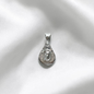 DIJE PLATA DIAMANTADO GUADALUPE