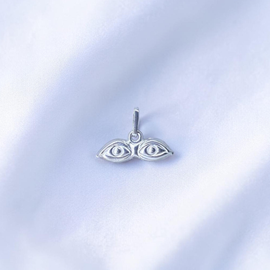 DIJE PLATA NAL LISA OJO SANTA LUCIA MEDIANO