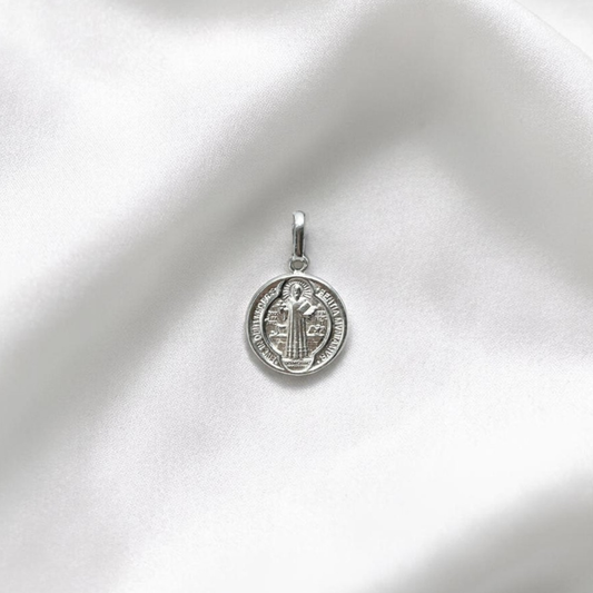 DIJE PLATA NAL LISA MEDALLA SAN BENITO GDE