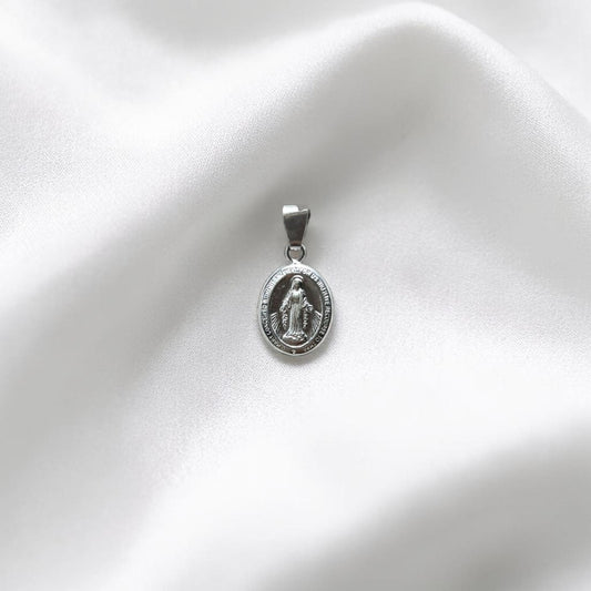DIJE PLATA NAL LISA MEDALLA VIRGEN MILAGROSA MED