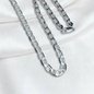 CADENA PLATA ANCLA 60CM LARGO
