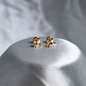 TOPO SEGURIDAD LOVE PEQUEÑO ORO LAMINADO 18K