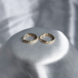 CANDONGA DIAMANTADA ORO LAMINADO 18K