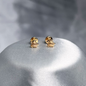 TOPO SEGURIDAD TORTUGA PEQUEÑA ORO LAMINADO 18K