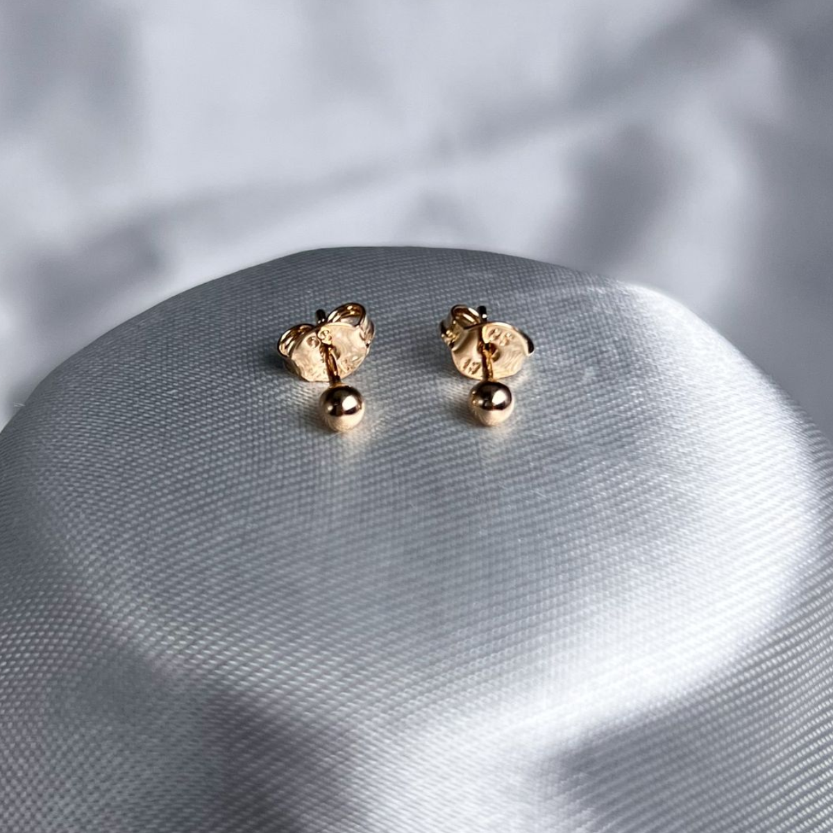 TOPO BALIN 3MM ORO LAMINADO 18K