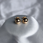 TOPO BALIN 8MM ORO LAMINADO 18K