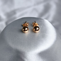 TOPO BALIN 6MM ORO LAMINADO 18K