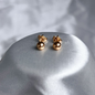 TOPO BOLA 5MM ORO LAMINADO 18K