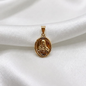 MEDALLA CORAZON DE JESUS ORO LAMINADO 18K