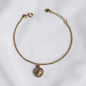 PULSERA DIJE SOL COLGANTE ORO LAMINADO 18K