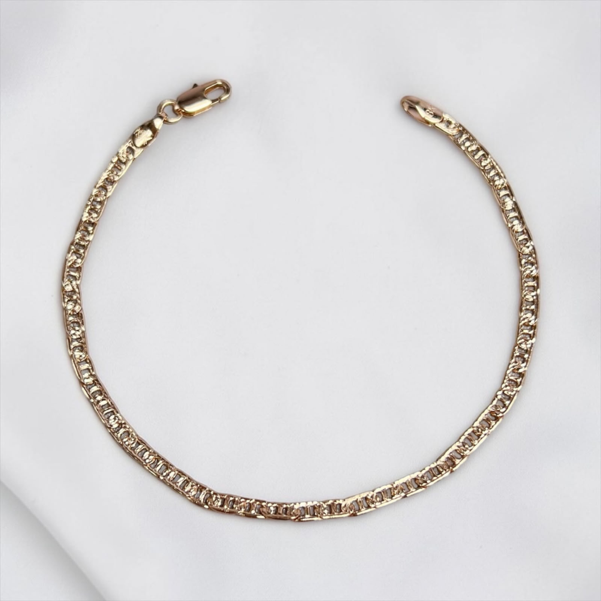 PULS ESCALERA DIAMANTADA ORO LAMINADO 18K