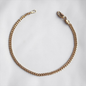 PULSERA CUBANA ORO LAMINADO 18K