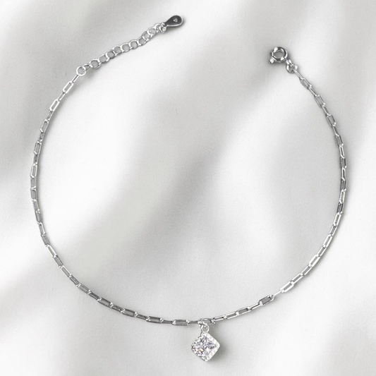 PULSERA  PLATA CIRCONES TAILANDESA