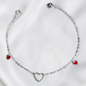 PULSERA  PLATA CIRCONES TAILANDESA