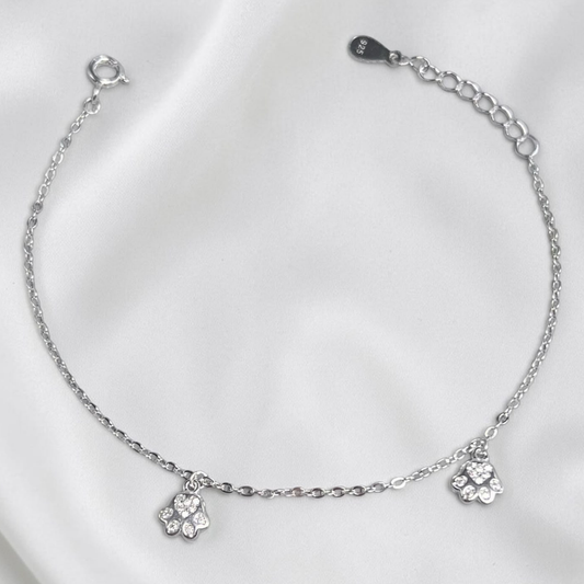 PULSERA  PLATA CIRCONES TAILANDESA