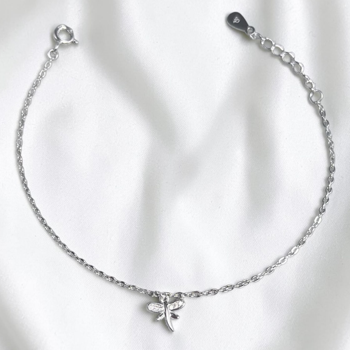 PULSERA  PLATA CIRCONES TAILANDESA