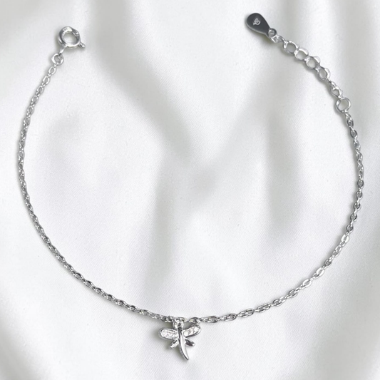 PULSERA  PLATA CIRCONES TAILANDESA