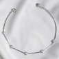 PULSERA  PLATA CIRCONES TAILANDESA