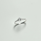 ANILLO SOLITARIO PLATA CIRCONES TAILANDES