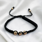 PULSERA ORO LAMINADO 18K TEJIDA