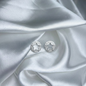 TOPO PLATA CIRCONES TAILANDES