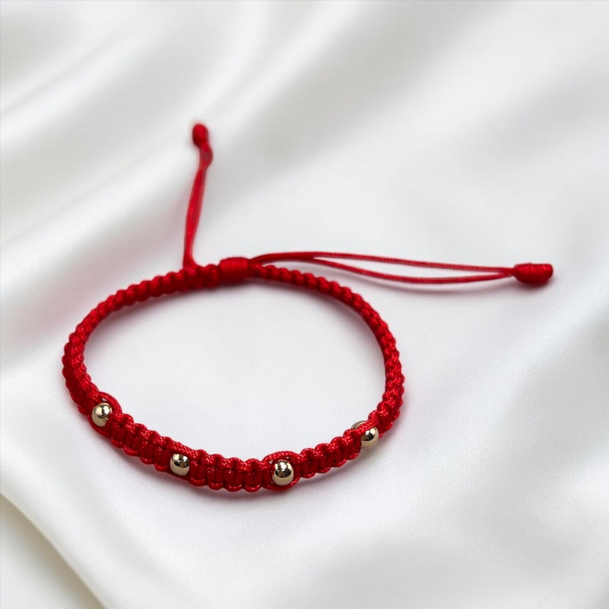 PULSERA ORO LAMINADO 18K TEJIDA