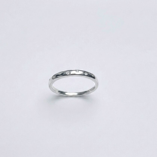 ANILLO PLATA CIRCONES TAILANDES