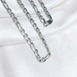 CADENA PLATA FIGARO GUCCI 50 CM LARGO