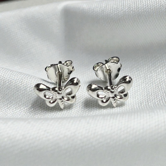 TOPO PLATA FIGURA MARIPOSA
