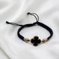 PULSERA ORO LAMINADO 18K VANCLEEF TEJIDA