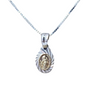 DIJE DE ORO PLATA VIRGEN DEL CARMEN