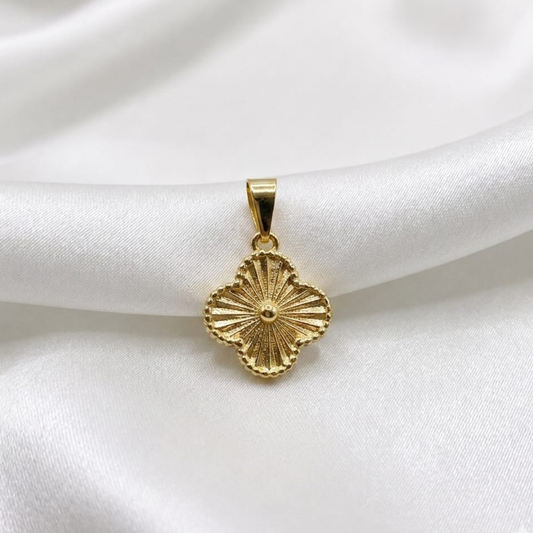 DIJE VAN CLEEF DIAMANATADO ORO LAMINADO 18K