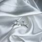 TOPO PLATA CIRCONES TAILANDES