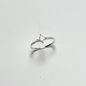 ANILLO SOLITARIO PLATA CIRCONES TAILANDES