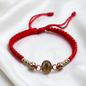 PULSERA ORO LAMINADO 18K MILAGROSA TEJIDA