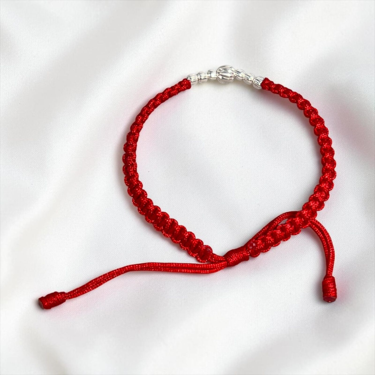PULSERA PLATA TEJIDA