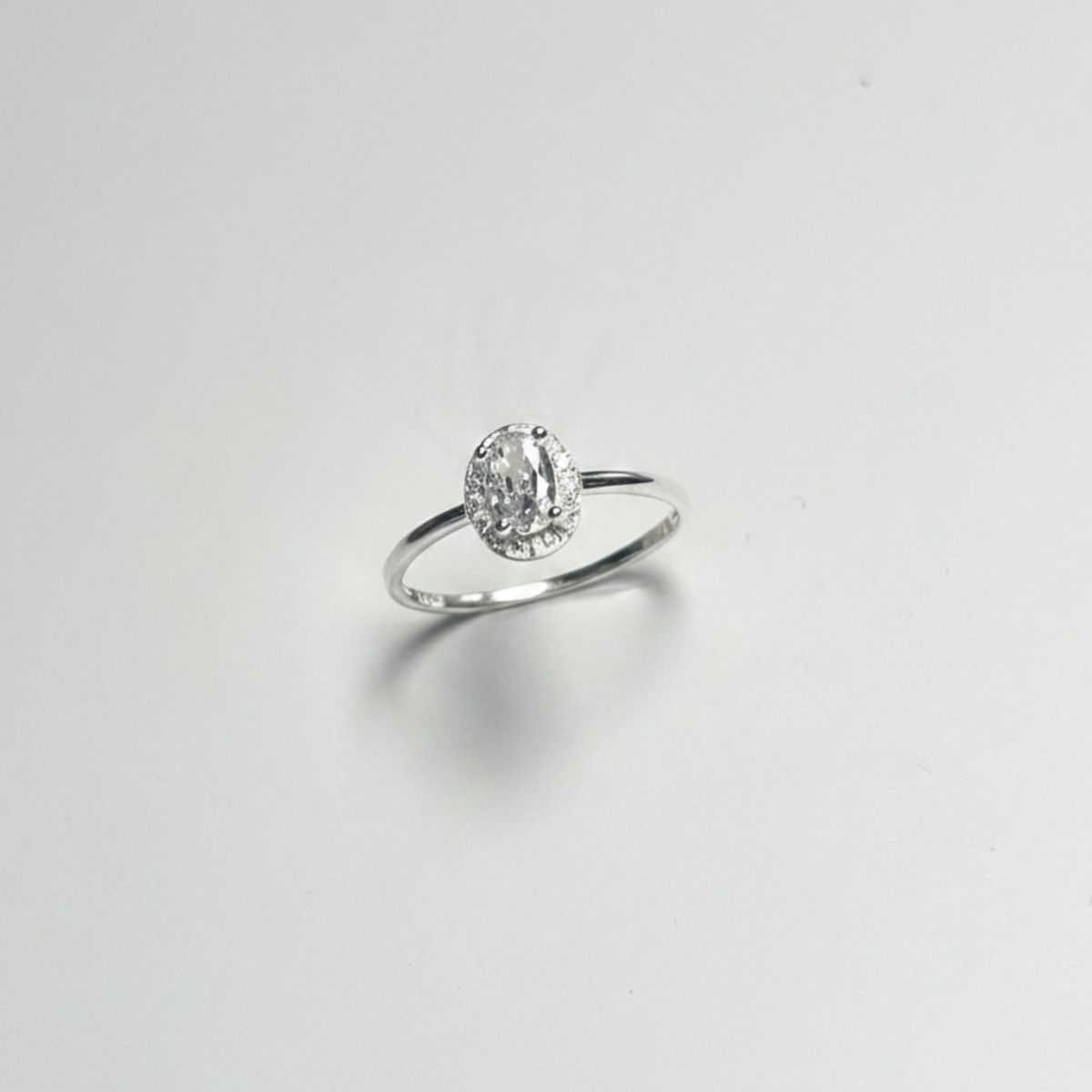 ANILLO SOLITARIO PLATA CIRCONES TAILANDES
