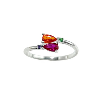 ANILLO EN PLATA LEY 925