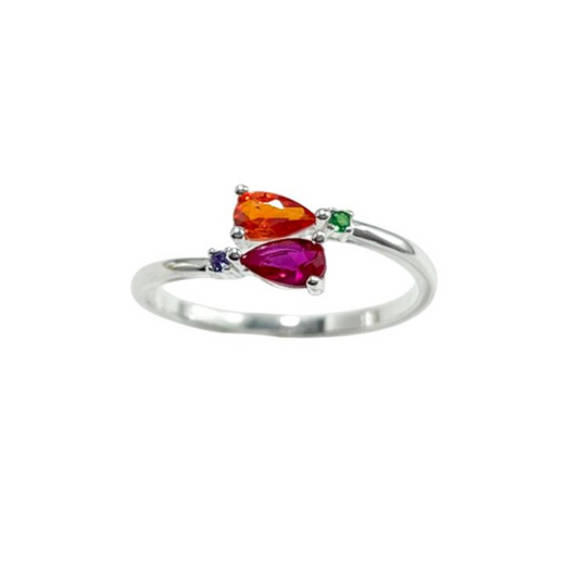 ANILLO EN PLATA LEY 925