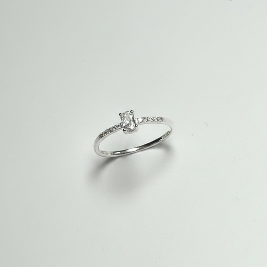 ANILLO SOLITARIO PLATA CIRCONES TAILANDES