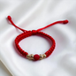 PULSERA BEBÉ ORO LAMINADO 18K TEJIDA