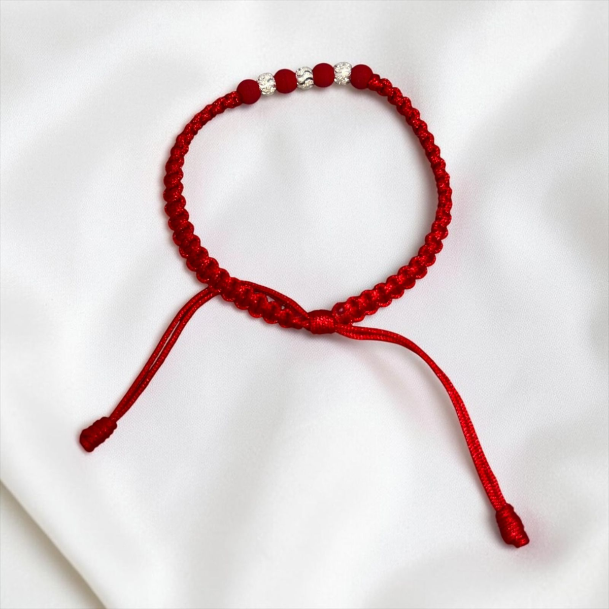 PULSERA PLATA TEJIDA