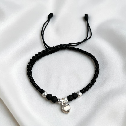 PULSERA PLATA TEJIDA