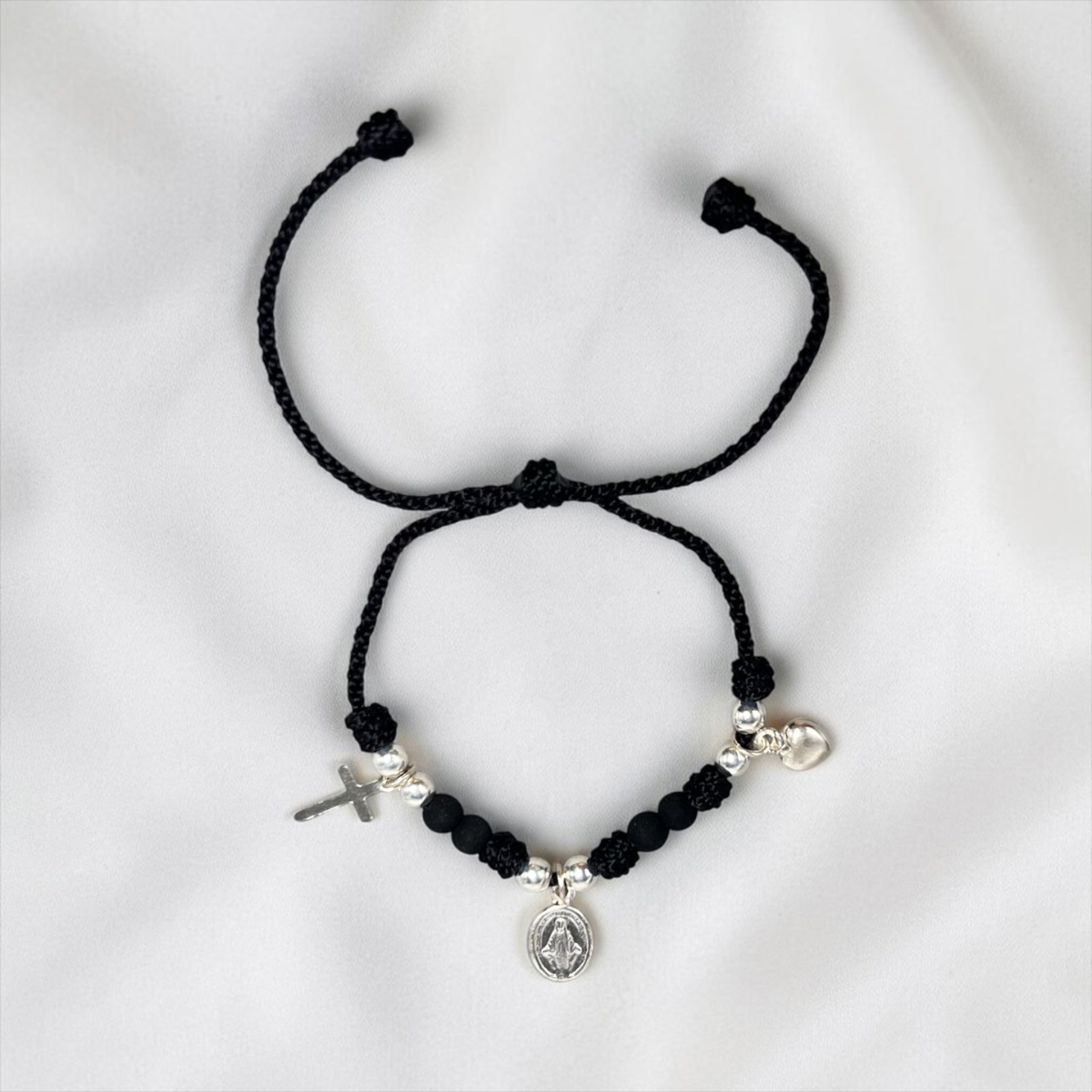 PULSERA PLATA TEJIDA